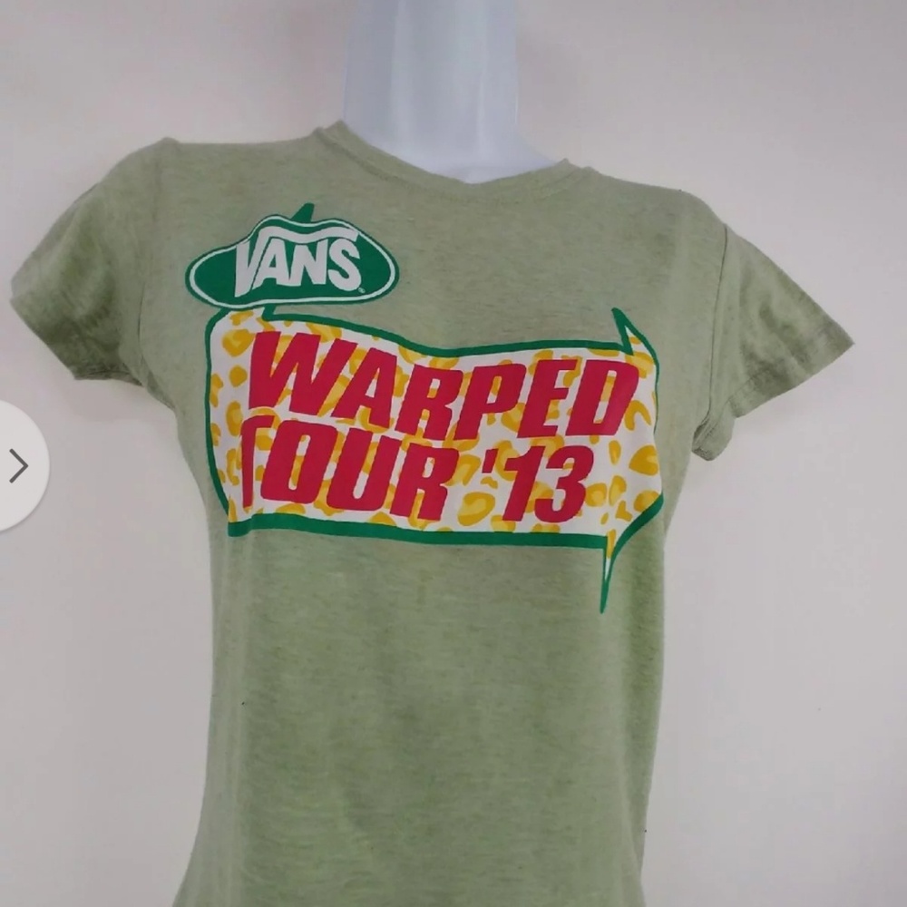 Vans Warped tour '13 shirt